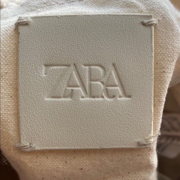 Zara Cream Macramé Shoulder Bag - Picture 5 of 7